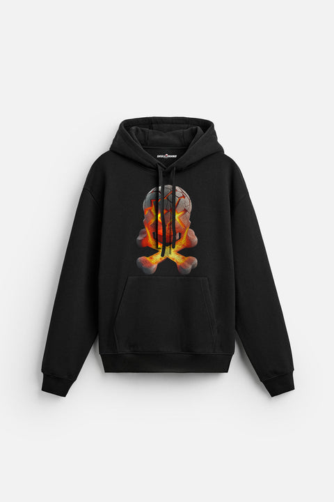 HOODIE LAVA SKULL