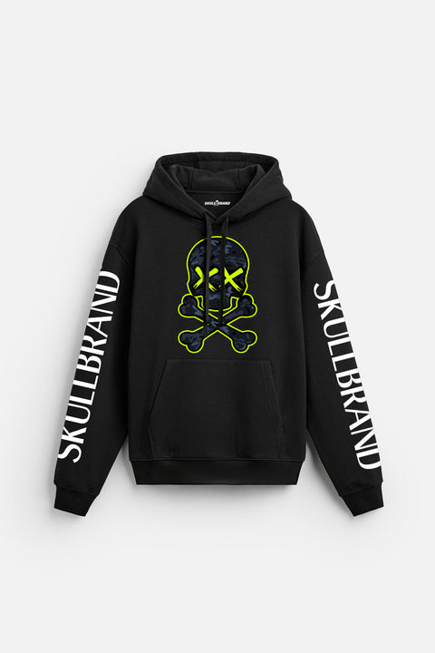 MILITARY SKULL HOODIE