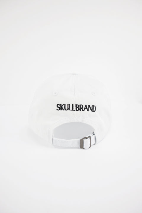 Gorra Blanca Bordada