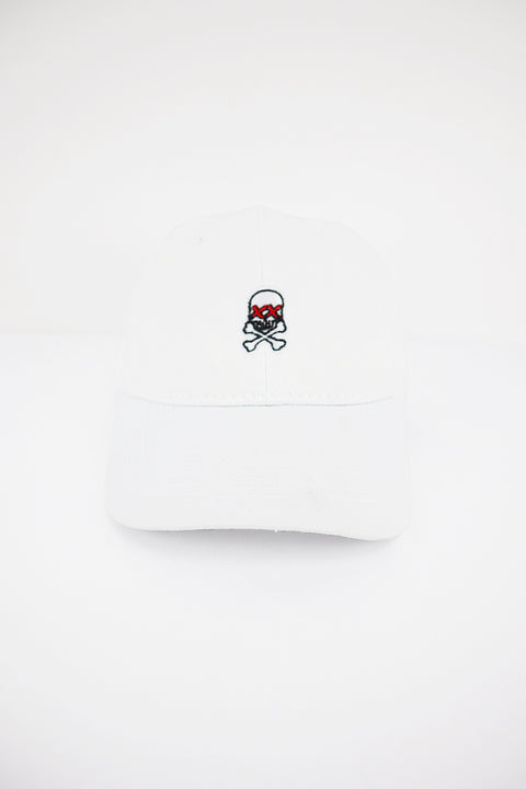 Gorra Blanca Bordada