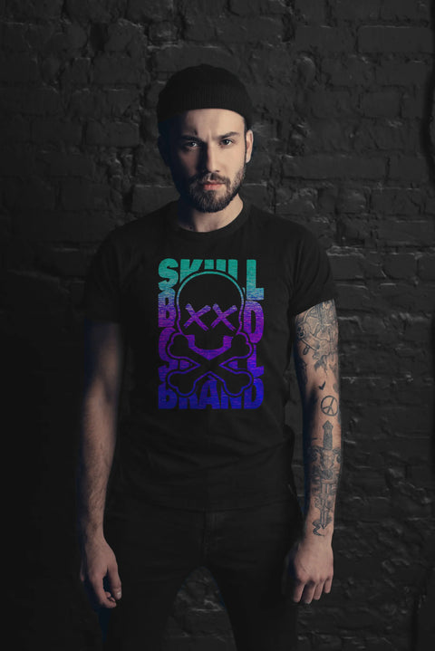 PLAYERA PSYCHODELIC SKULL